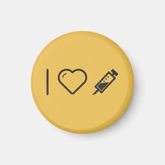 Ik hou van anesthesie magneet (Voorkant)