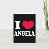 Ik hou van Angela  Kaart (Voorkant)