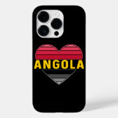 Ik hou van Angola, Angola hart Case-Mate iPhone Case (Achterkant)