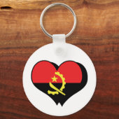 Ik hou van Angola-sleutelhanger Sleutelhanger (Voorkant)