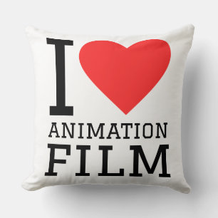 Ik hou van animatiefilm kussen