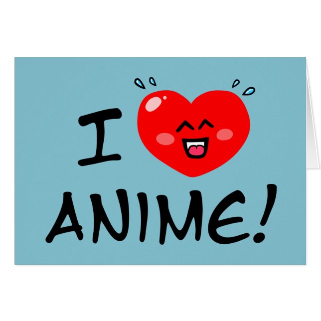 Ik hou van Anime (Voorkant Horizontaal)