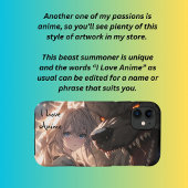 Ik hou van Anime Case-Mate iPhone Case