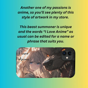 Ik hou van Anime Case-Mate iPhone Case