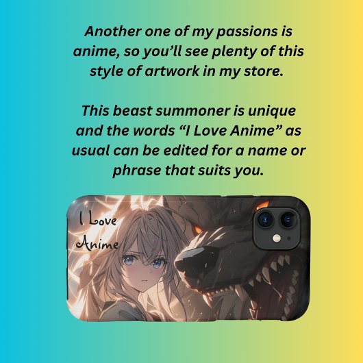 Ik hou van Anime Case-Mate iPhone Case