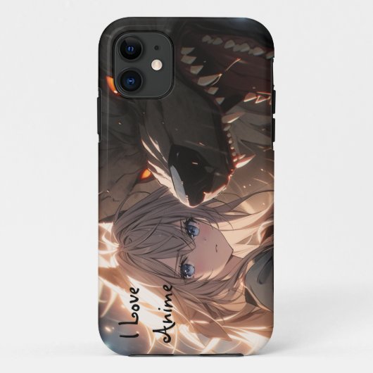 Ik hou van Anime Case-Mate iPhone Case (Achterkant)