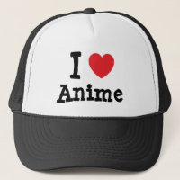 Ik hou van Anime hart op maat