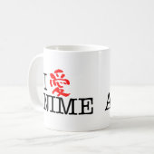 Ik hou van Anime Koffiemok (Voorkant links)