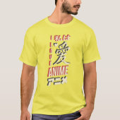 Ik hou van Anime Lettering T-shirt (Voorkant)