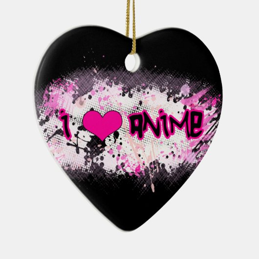 Ik hou van Anime Ornament (Rechts)