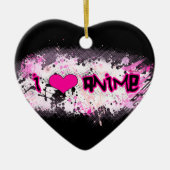 Ik hou van Anime Ornament (Voorkant)
