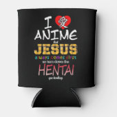 Ik hou van animme, maar Jezus komt altijd als eers Blikjeskoeler (Voorkant)