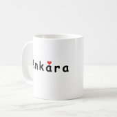 Ik hou van Ankara Koffiemok (Voorkant links)