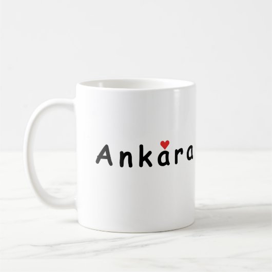 Ik hou van Ankara Koffiemok (Links)