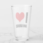 Ik hou van Ann Arbor Glas (Achterkant)