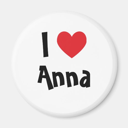 Ik hou van Anna Magneet (Voorkant)