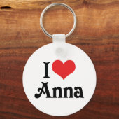 Ik hou van Anna Sleutelhanger (Voorkant)