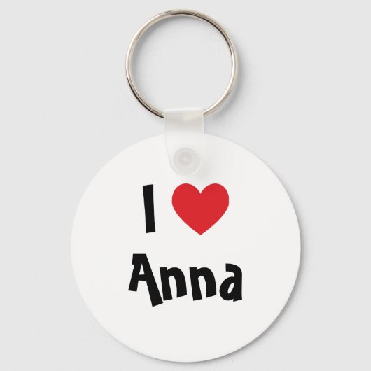 Ik hou van Anna Sleutelhanger (Voorkant)