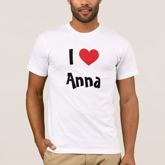 Ik hou van Anna T-shirt (Voorkant)