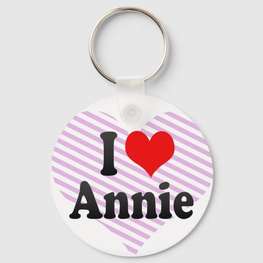 Ik hou van Annie Sleutelhanger (Voorkant)