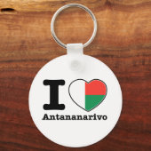 Ik hou van Antananarivo Sleutelhanger (Voorkant)