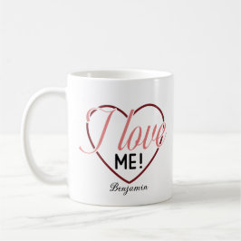 Ik hou van anti-valentijnsdag koffiemok
