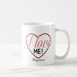Ik hou van anti-valentijnsdag koffiemok