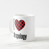 Ik hou van antropologie koffiemok (Voorkant links)