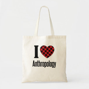 Ik hou van antropologie tote bag