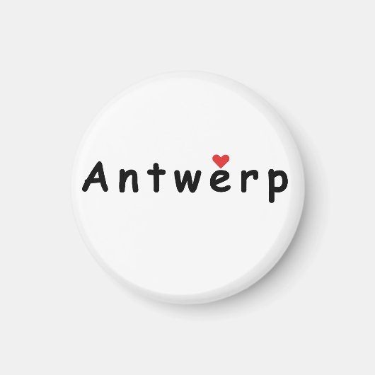 Ik hou van Antwerpen Magneet (Voorkant)