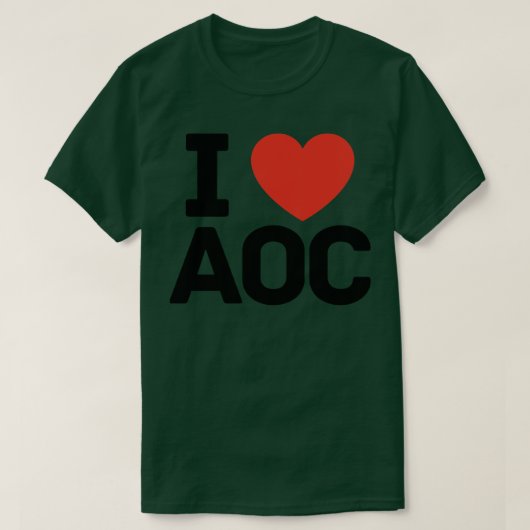Ik hou van AOC T-shirt (Design voorkant)