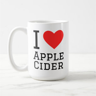 Ik hou van appelcider koffiemok