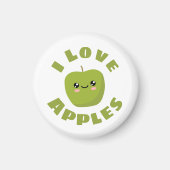 Ik hou van appels magneet (Voorkant)