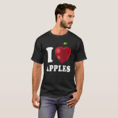 Ik hou van appels t-shirt (Voorkant volledig)