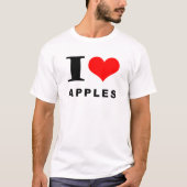Ik hou van appels t-shirt (Voorkant)