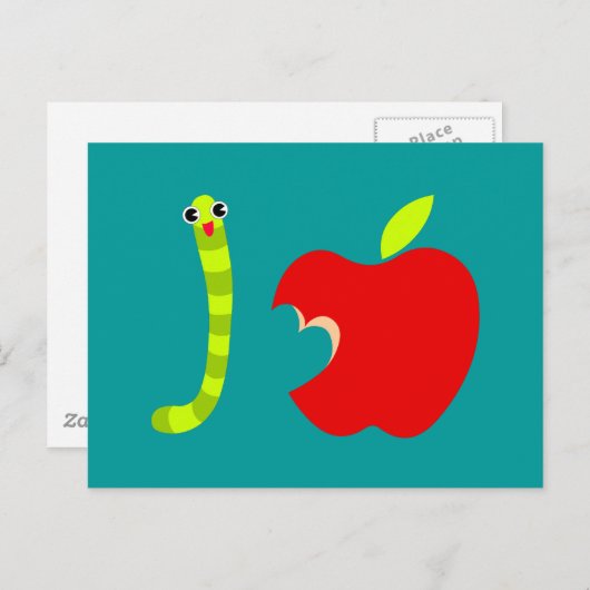 Ik hou van Apple Briefkaart (Voorkant / Achterkant)