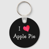 Ik hou van Apple Pie Sleutelhanger (Voorkant)