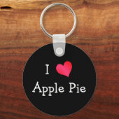Ik hou van Apple Pie Sleutelhanger (Voorkant)