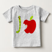 Ik hou van Apple T-Shirt (Voorkant)