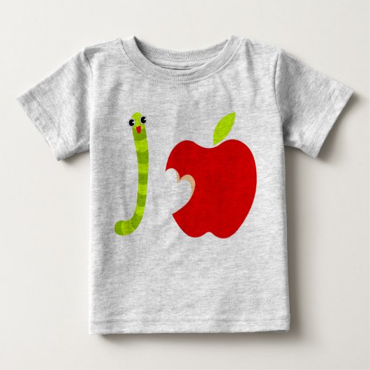 Ik hou van Apple T-Shirt (Voorkant)