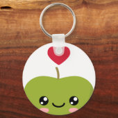 Ik hou van Apples Sleutelhanger (Voorkant)