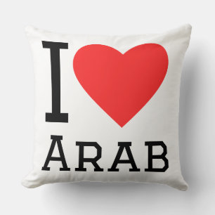 Ik hou van Arabisch Kussen