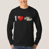 Ik hou van Arabische Picassofish T-shirt (Voorkant)
