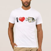 Ik hou van Arabische Picassofish T-shirt (Voorkant)