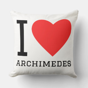 Ik hou van Archimedes Kussen