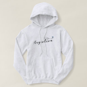 Ik hou van Argentinië, Argentijnse vlag hart Hoodie