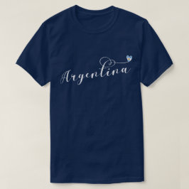 Ik hou van Argentinië, Argentijnse vlag hart T-shirt