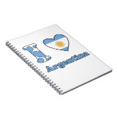 Ik hou van Argentinië Notitieboek (Rechterzijde)