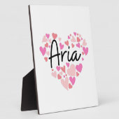 Ik hou van Aria Fotoplaat (Zijkant)