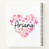 Ik hou van Ariana Notitieboek (Achterkant)